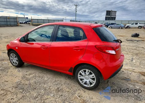 2012 Mazda Mazda2 z USA, uszkodzony, nr VIN JM1DE1KY2C0132872